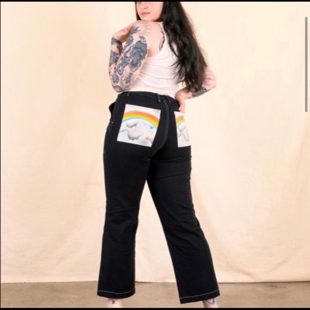 BRAND NEW RAINBOW DENIM OF YOUR DREAMS